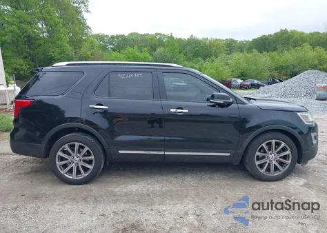 2017 Ford Explorer Limited from USA, damaged, VIN 1FM5K7F84HGD22175